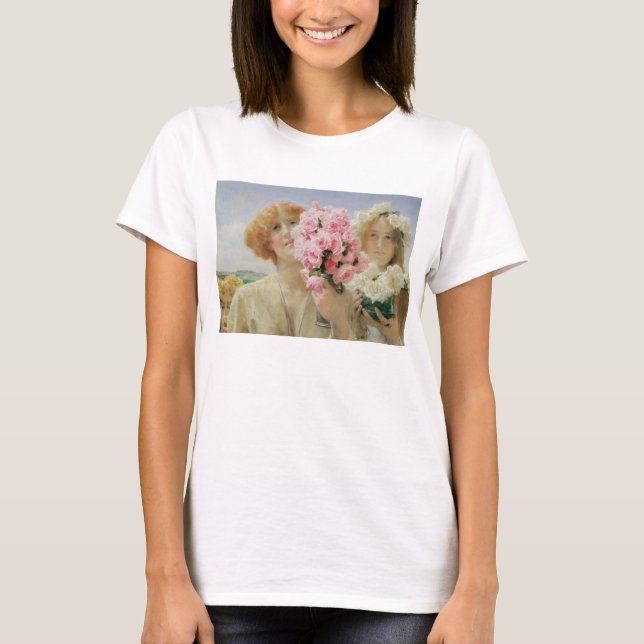Summer Offering by Sir Lawrence Alma-Tadema T-Shirt (Front)