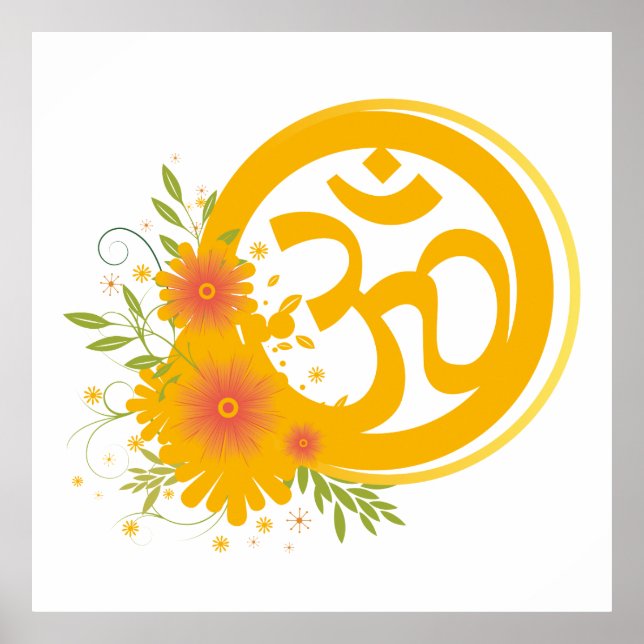 Summer Om Symbol Poster (Front)