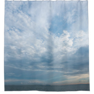 Summer on the beach with sunset sky. Copy space. M