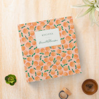 Summer Oranges Fruit Pink Custom Name Recipe
