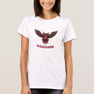 Summer Outfits Goddess T-Shirt Design Pink