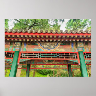 Summer Palace Bridge Detail Poster