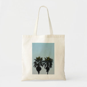 Summer Palm Trees Canvas Tote Bag