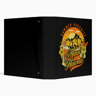 Summer Paradise, Maui Hawaii Binder