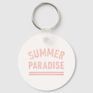 Summer Paradise T-Shirt - Pastel Styl Keychain