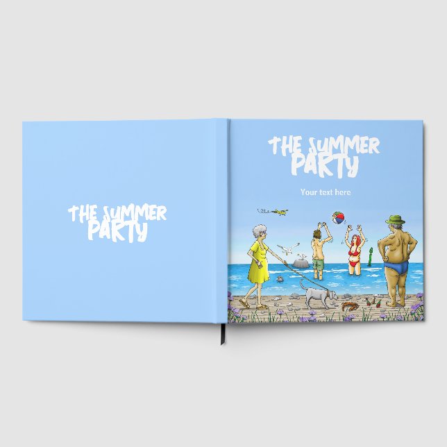 Summer Party on The Beach Guest Book (Full)
