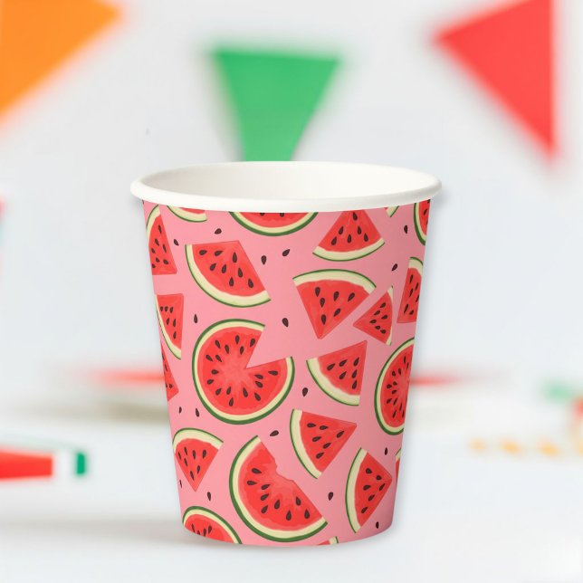 Summer Party Paper Cups - Set of 8 (Creator Uploaded)