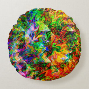 Summer Partyin'....... Round Pillow