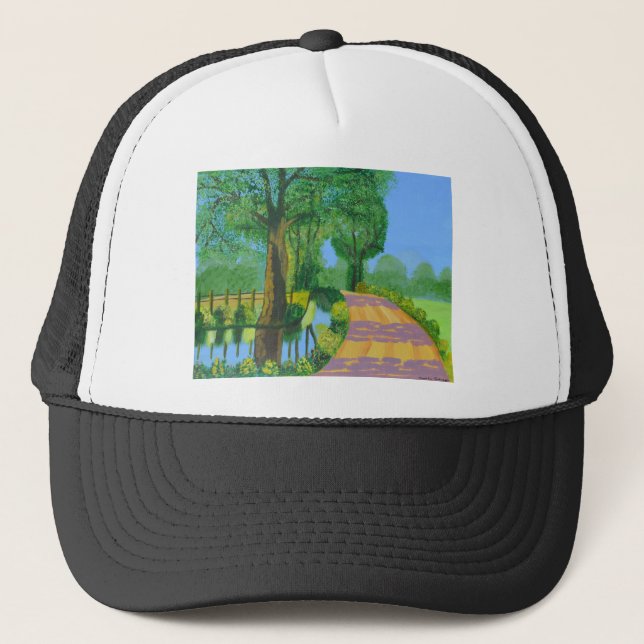 Summer Path Trucker Hat (Front)