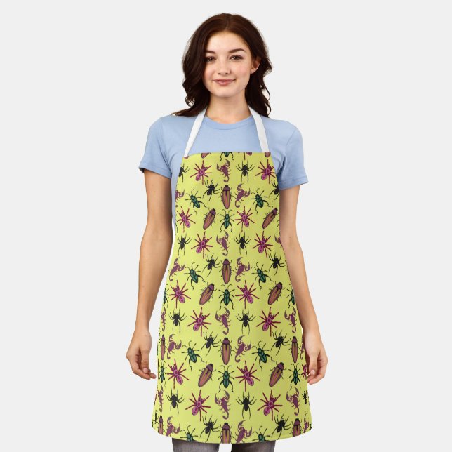 Summer Pattern Apron (Worn)