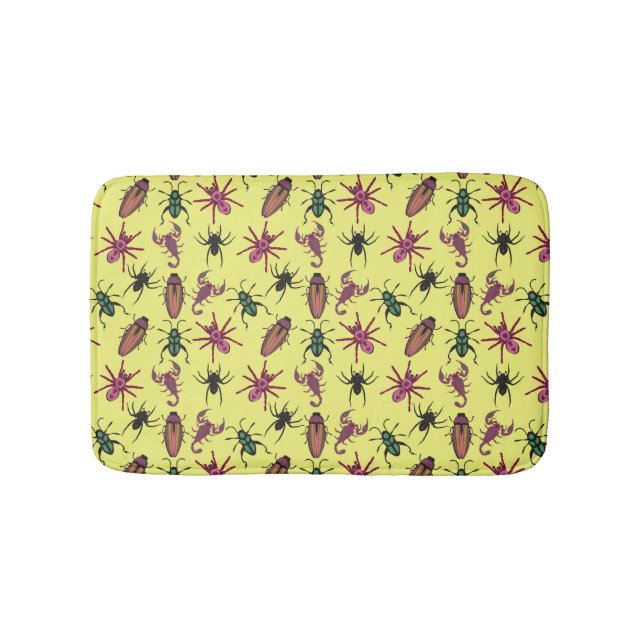 Summer Pattern Bath Mat (Front)