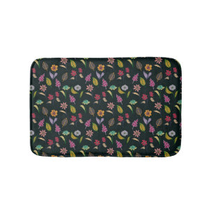 Summer Pattern Bath Mat