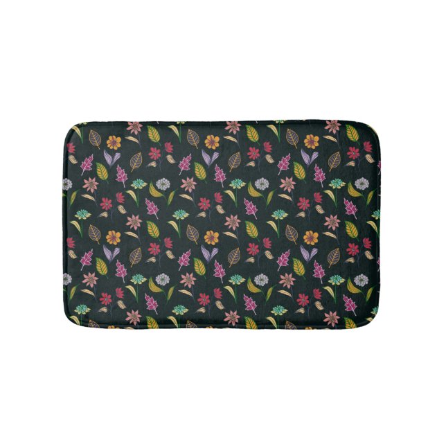 Summer Pattern Bath Mat (Front)