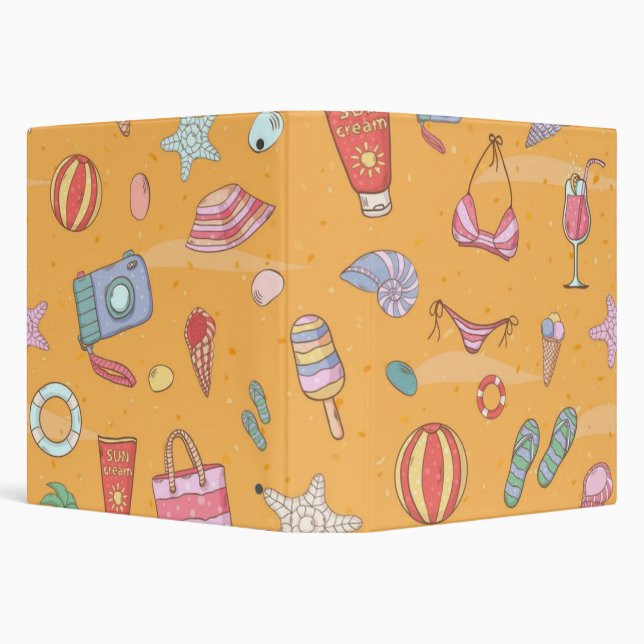 Summer pattern binder (Background)