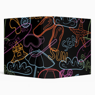 Summer pattern binder