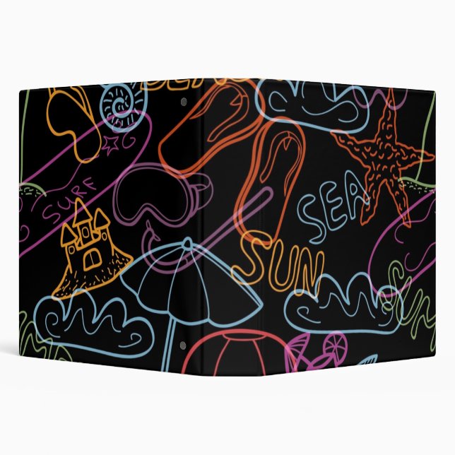 Summer pattern binder (Background)