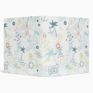 Summer pattern binder