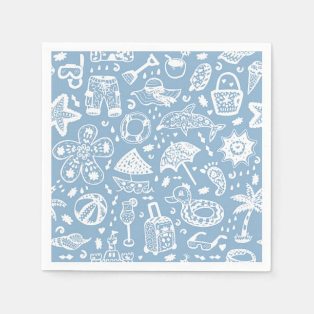 Summer pattern napkin (Front)