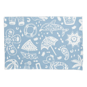 Summer pattern pillowcase