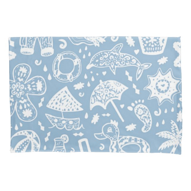 Summer pattern pillowcase (Front)