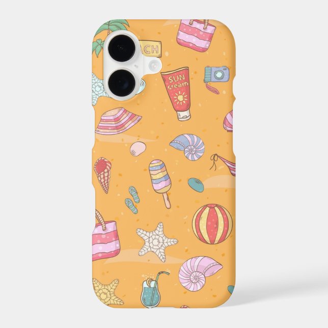 Summer pattern samsung galaxy s21 ultra case (Back)