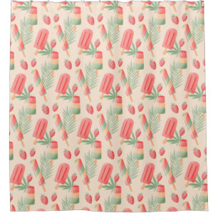 Summer Pattern Shower Curtain