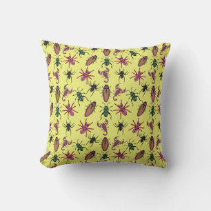 Summer Pattern Throw Pillow