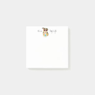 Summer Pembroke Welsh Corgi Post-it Notes