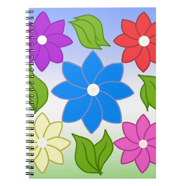Summer Petals Notebook (Front)