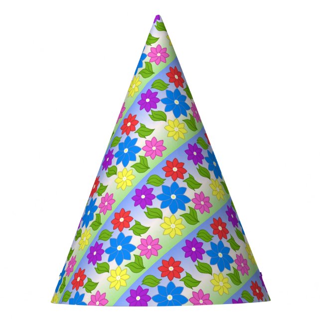 Summer Petals Party Hat (Front)