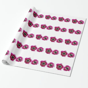 Summer Petunias Wrapping Paper