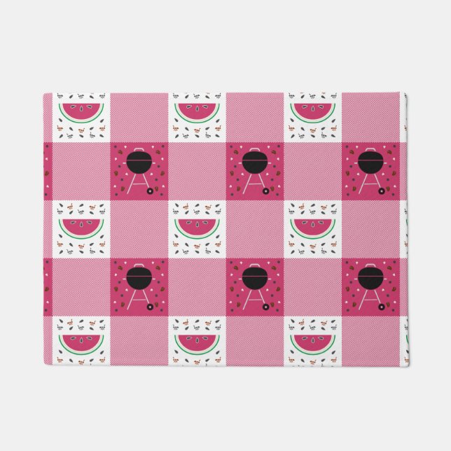 Summer Picnic Doormat (Front)
