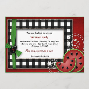 Summer Picnic Invitation