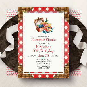 Summer Picnic Invitation