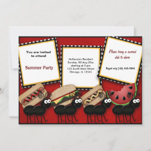 Summer Picnic Invitation