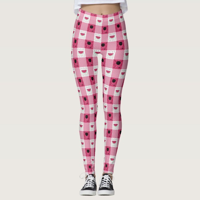 Summer Picnic Leggings (Front)