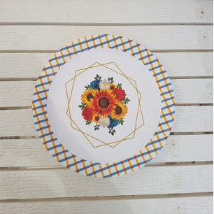 Summer Picnic Party Paper Plate