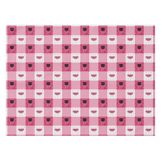 Summer Picnic Tablecloth (Front (Horizontal))