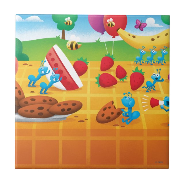 Summer Picnic Tile (Front)