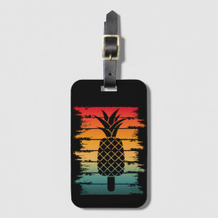 Summer Pineapple Ice Drop Luggage Tag