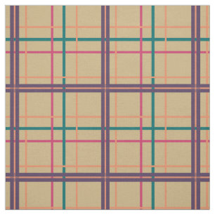 Summer Plaid Fabric