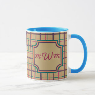 Summer Plaid Mug