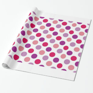 Summer Polka Dots Wrapping Paper