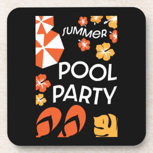 Summer Pool Parties   Coaster