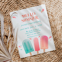 Summer Pool Party Backyard BBQ Bash 