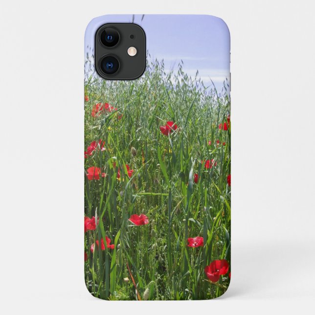 Summer Poppies Case-Mate iPhone Case (Back)