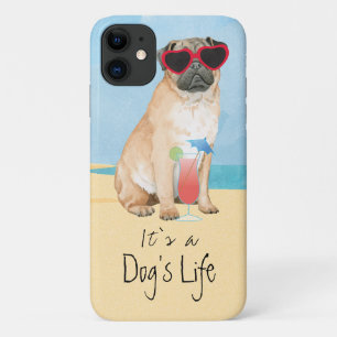 Summer Pug iPhone 11 Case
