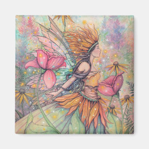 Summer Queen Fairy Fantasy Art Molly Harrison Magnet