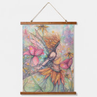 Summer Queen Flower Fairy Fantasy Art