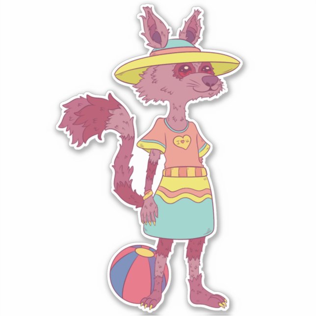 Summer Raccoon (Front)